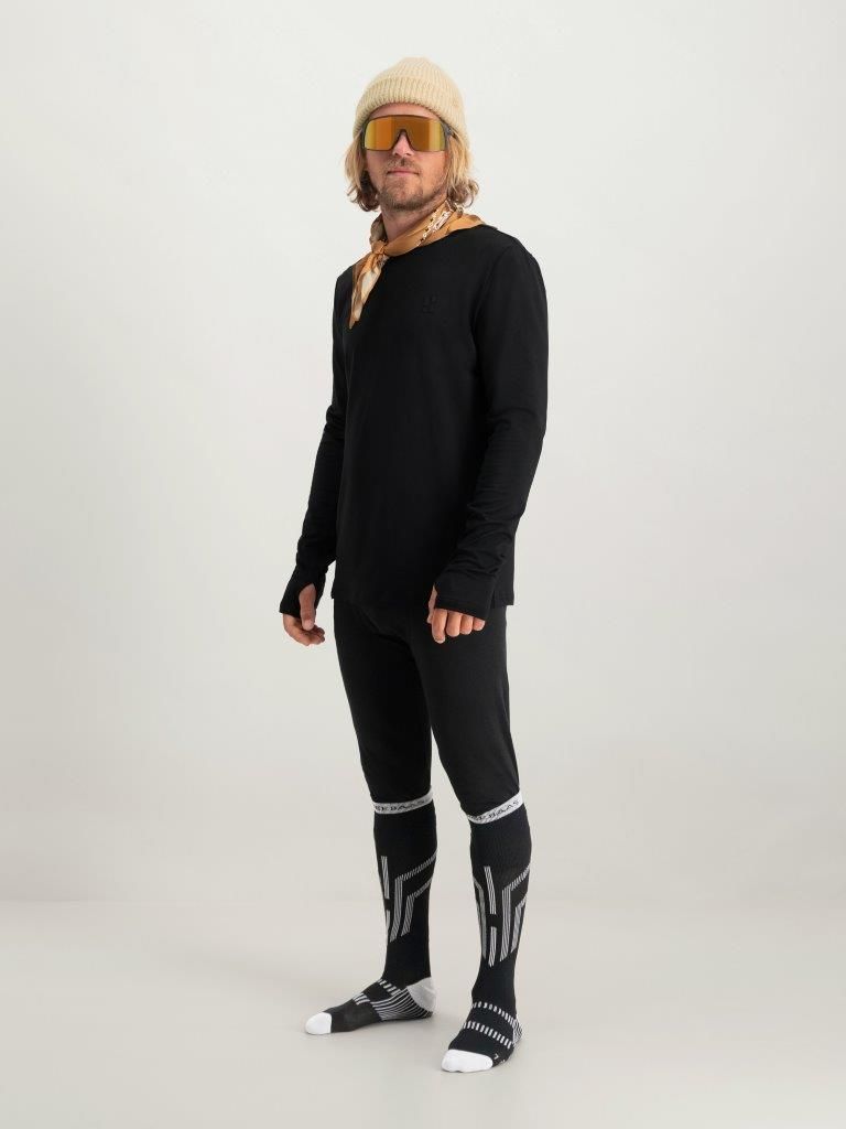 Poederbaas Four Seasons Lightweight Longsleeve Heren Zwart