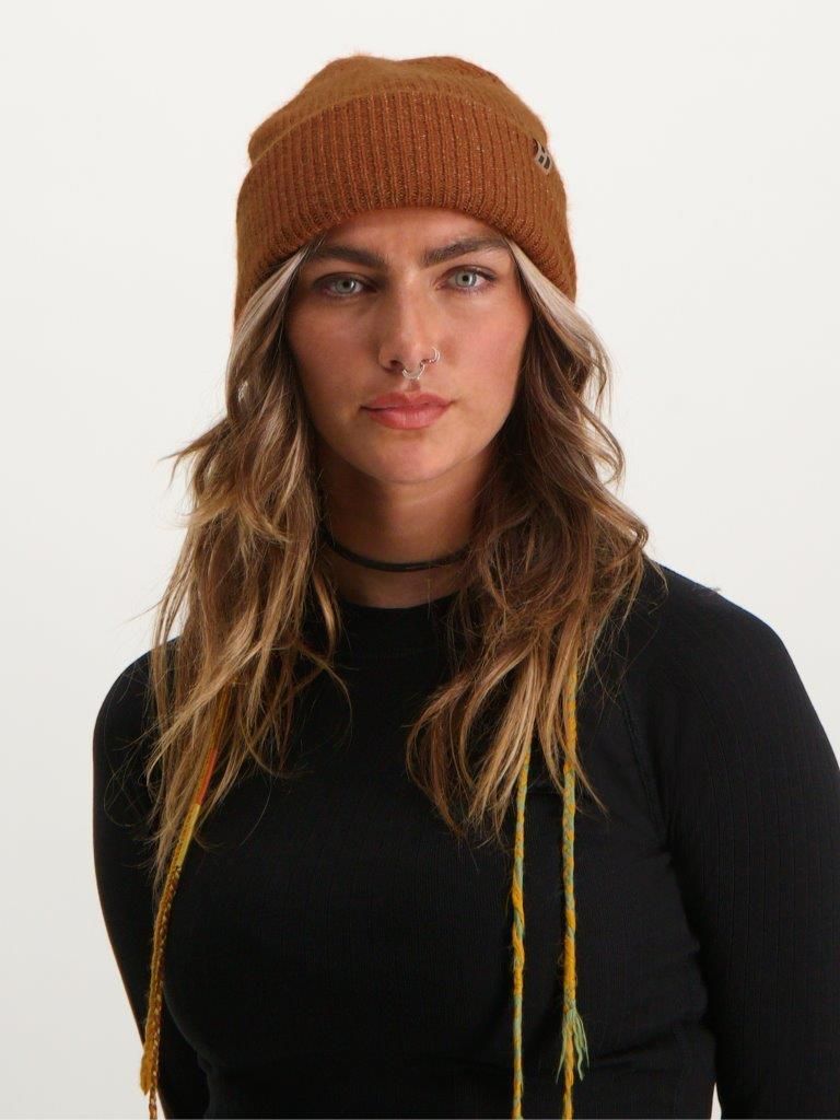 Poederbaas Muts Arctic Beanie Midbrown