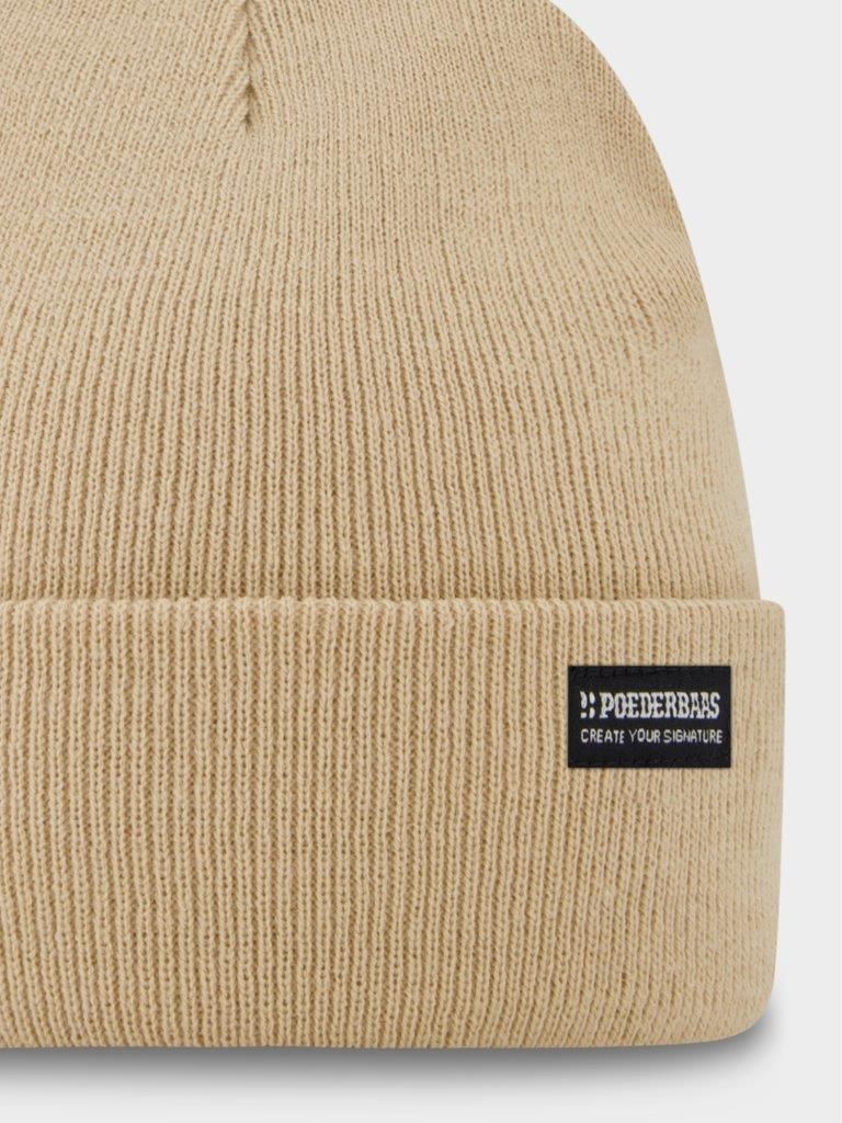 Poederbaas Muts Park Beanie Bronze