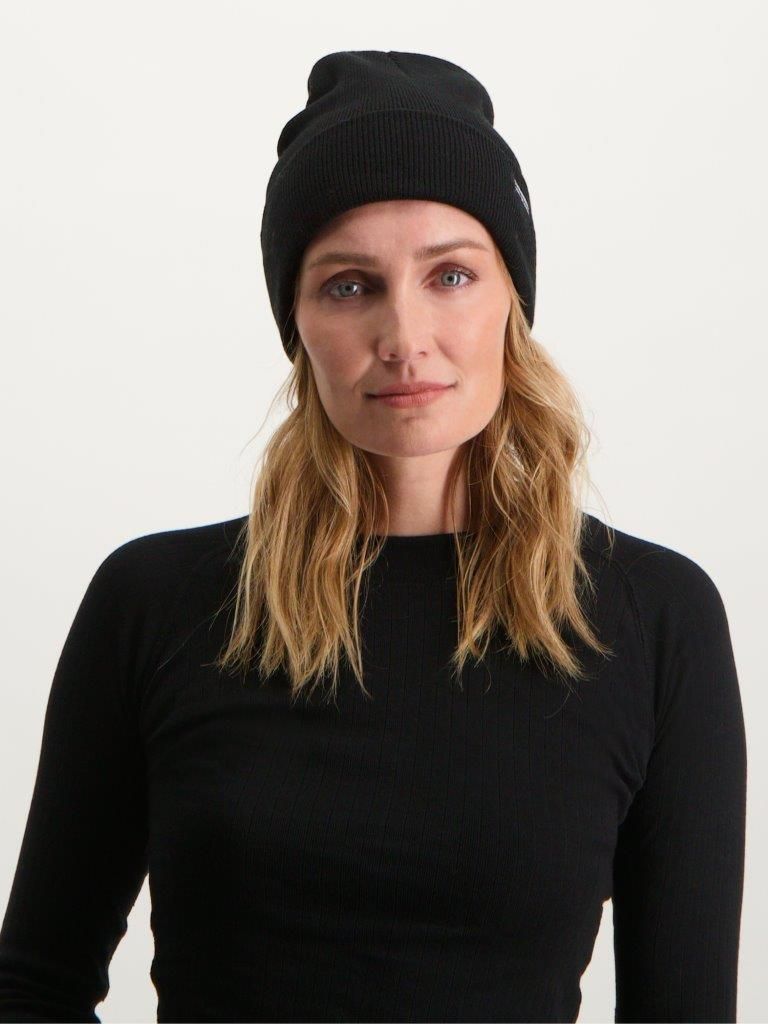 Poederbaas Muts Park Beanie Zwart