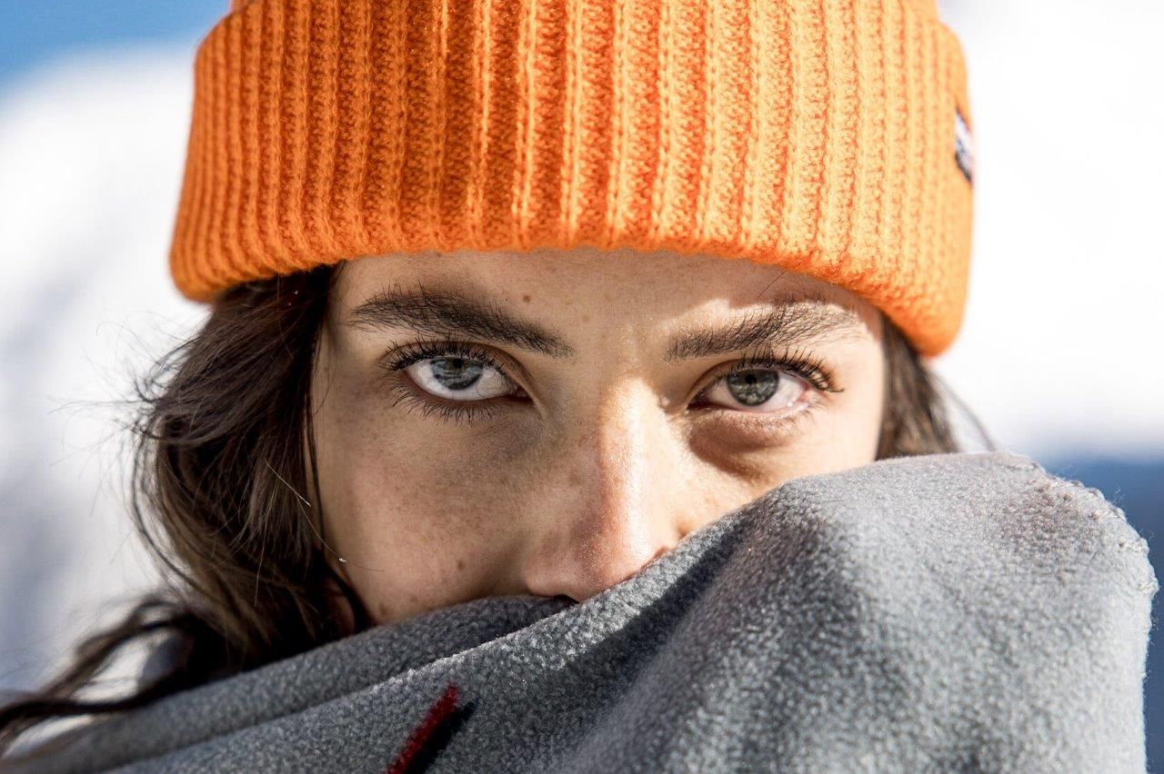 Poederbaas Muts Royal Rib Beanie Orange