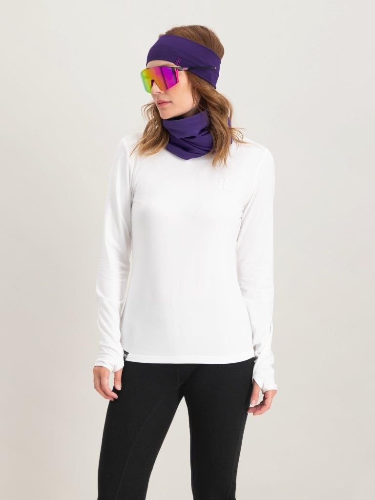 Poederbaas Nekwarmer Arctic Paars