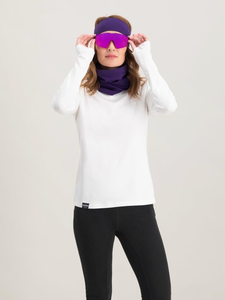 Poederbaas Nekwarmer Arctic Paars