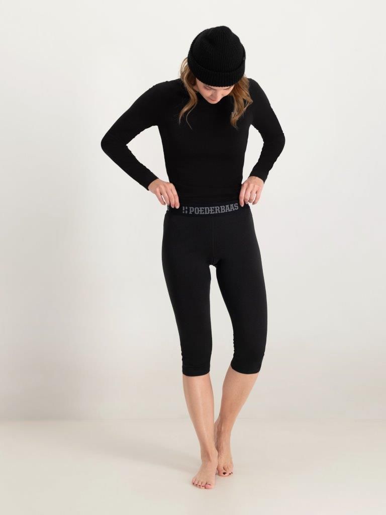 Poederbaas Thermo Legging 3/4 Dames Lightweight