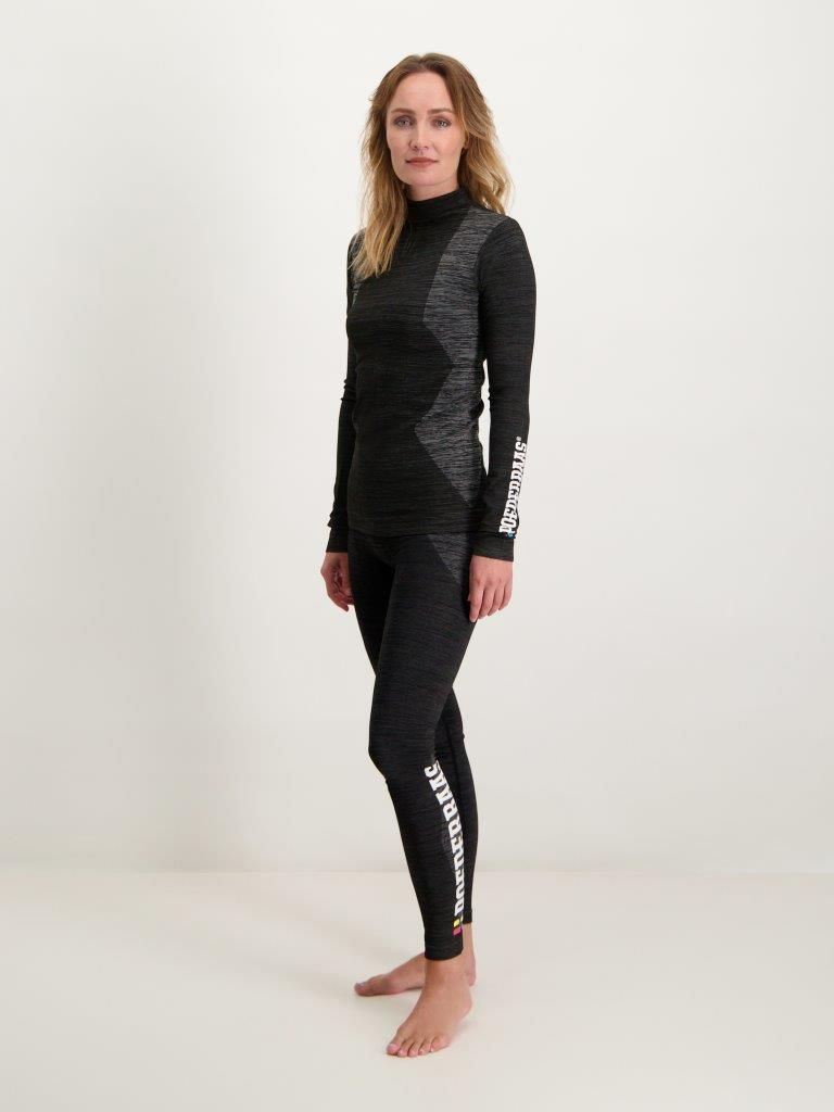 Poederbaas Thermo Legging Dames Technical Zwart