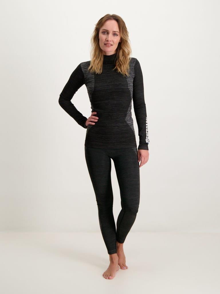 Poederbaas Thermo Legging Dames Technical Zwart