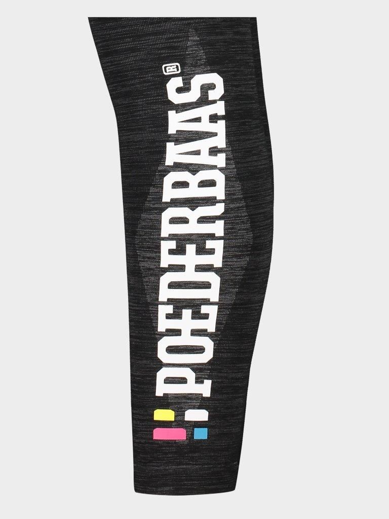 Poederbaas Thermo Legging Dames Technical Zwart