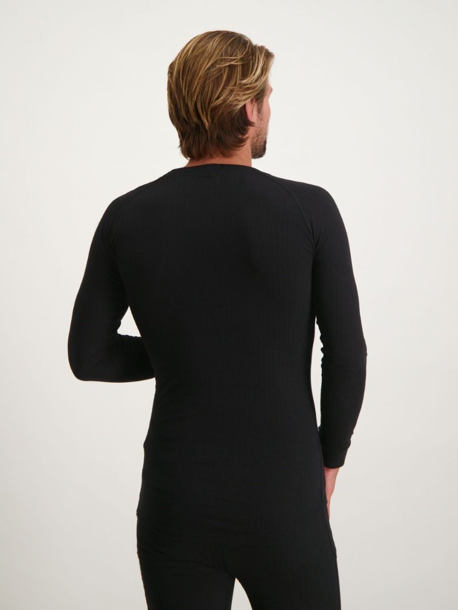 Poederbaas Thermoshirt Heren 2-pack Pro Zwart