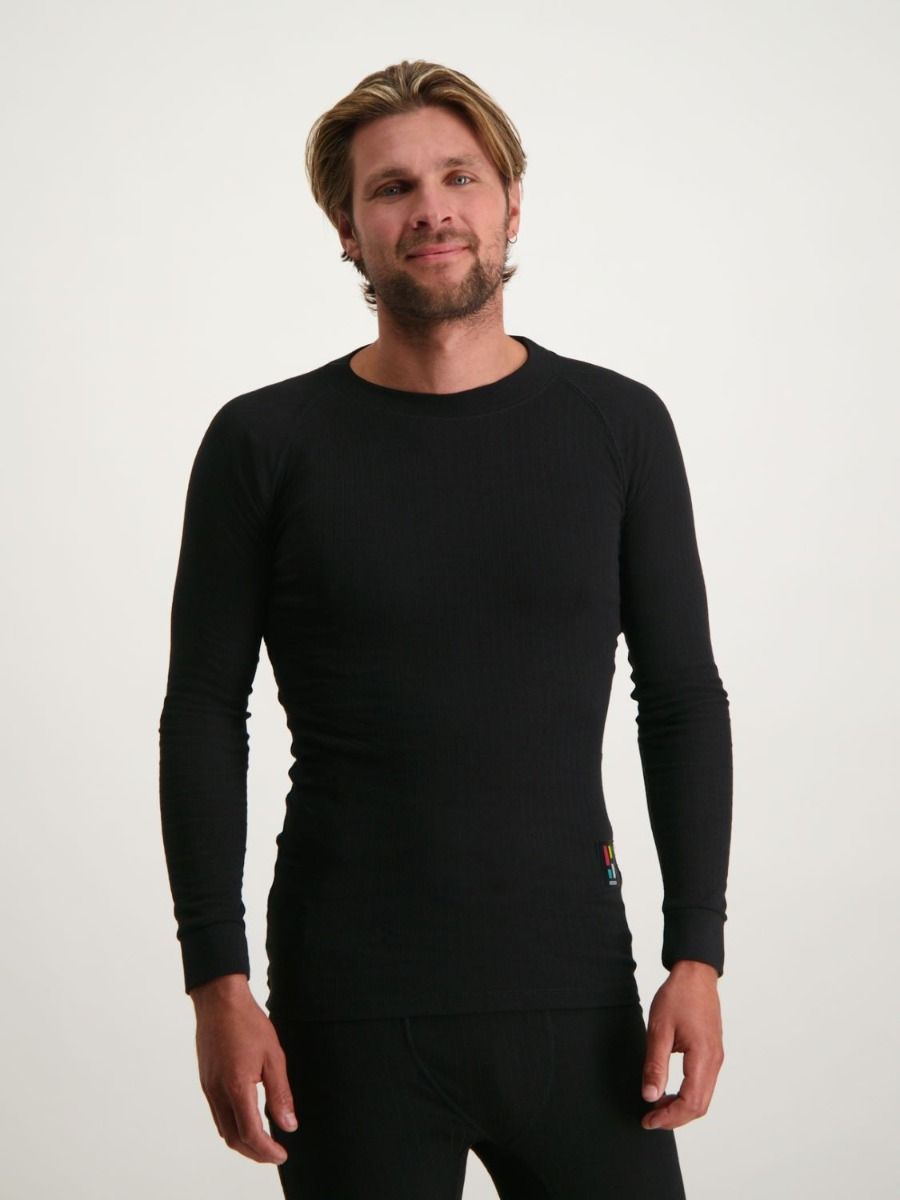 Poederbaas Thermoshirt Heren 2-pack Pro Zwart