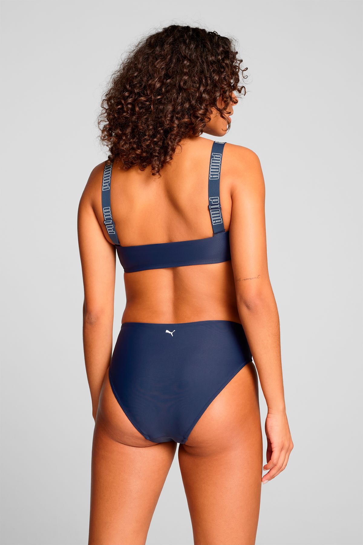 Puma Bikinibroekje High Waist Brief Navy