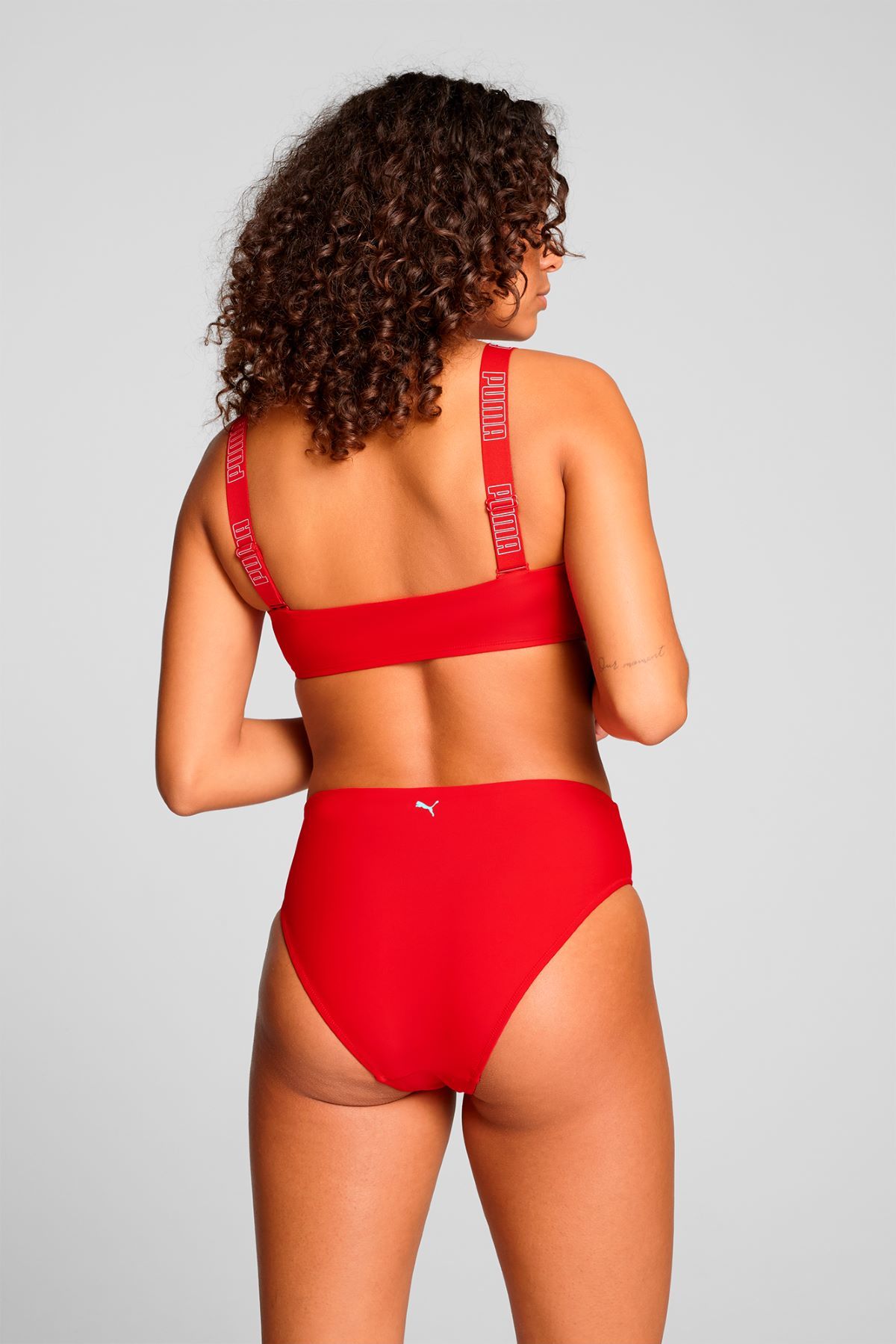 Puma Bikinibroekje High Waist Brief Rood