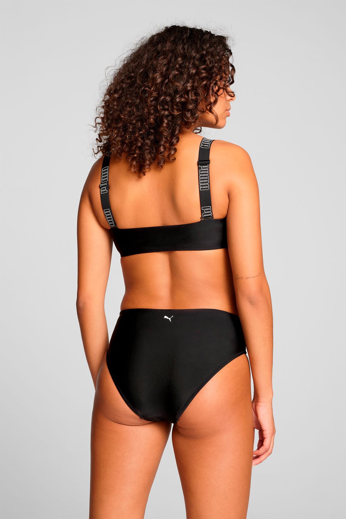 Puma Bikinibroekje High Waist Brief Zwart