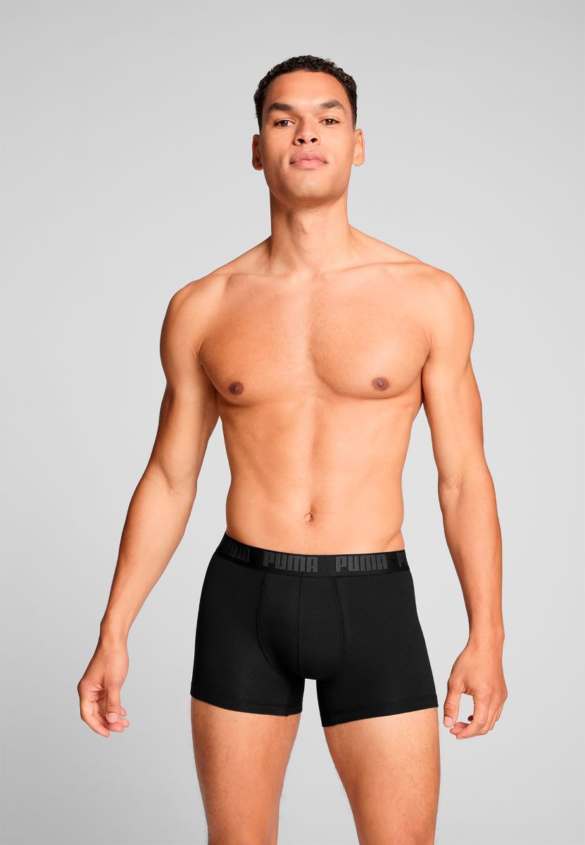 Puma Boxershorts Everyday Basic 2-pack Black / Phantom