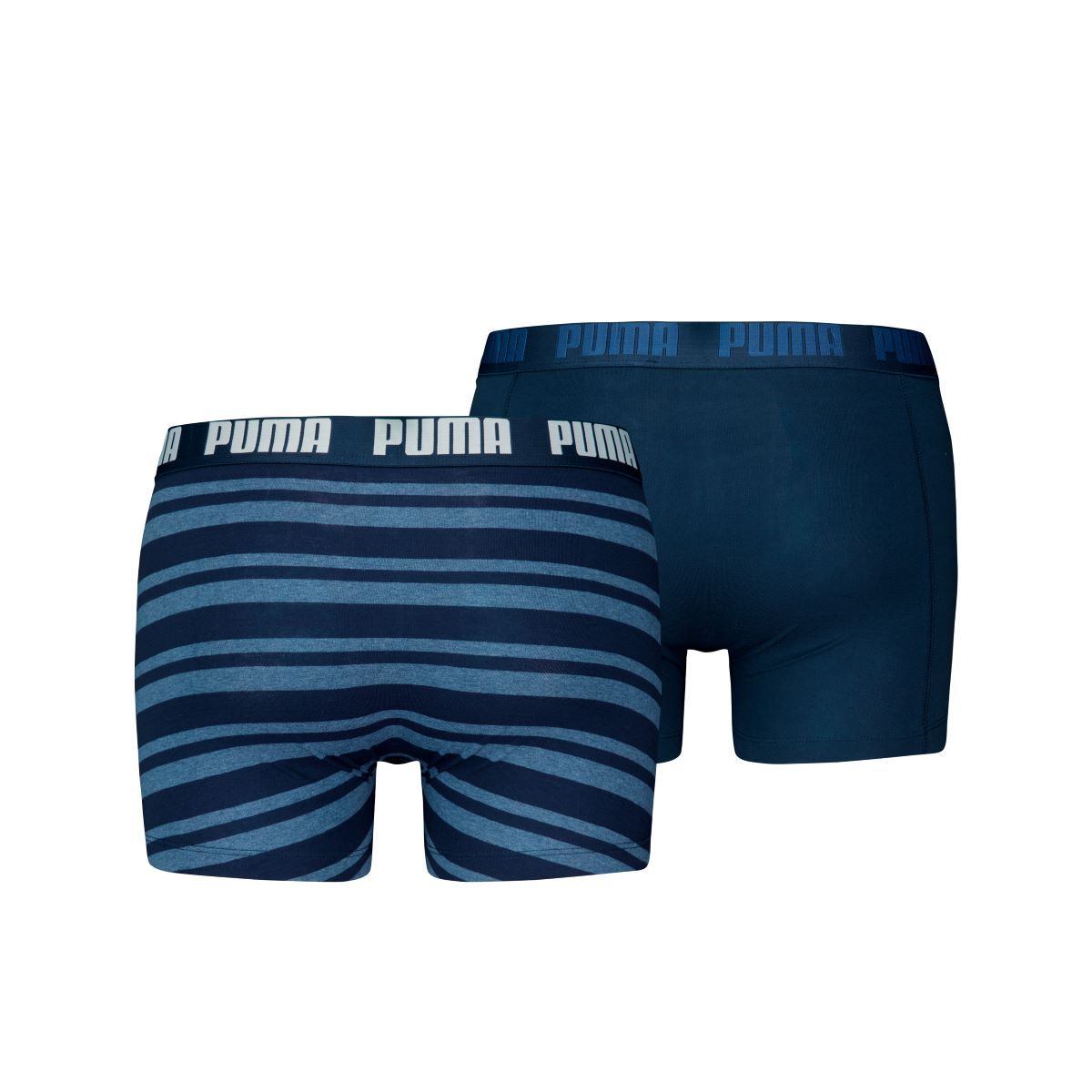 Puma Boxershorts Everyday Heritage Stripe 2-pack Denim