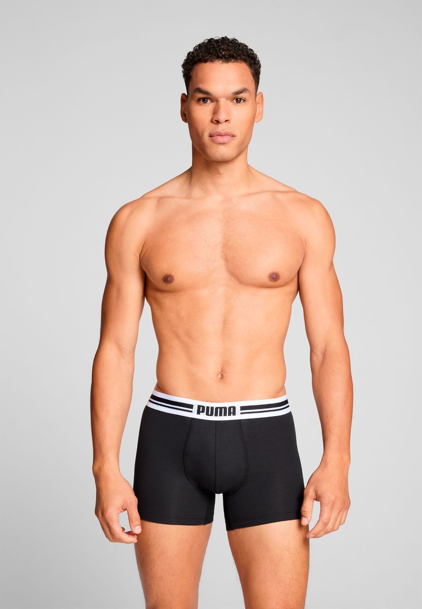 Puma Boxershorts Everyday Placed Logo 2-pack Black / Black