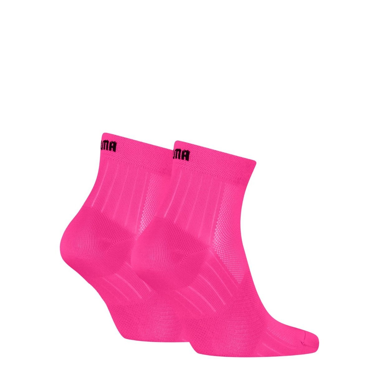 Puma Sport Quartersokken Light 6-pack Roze