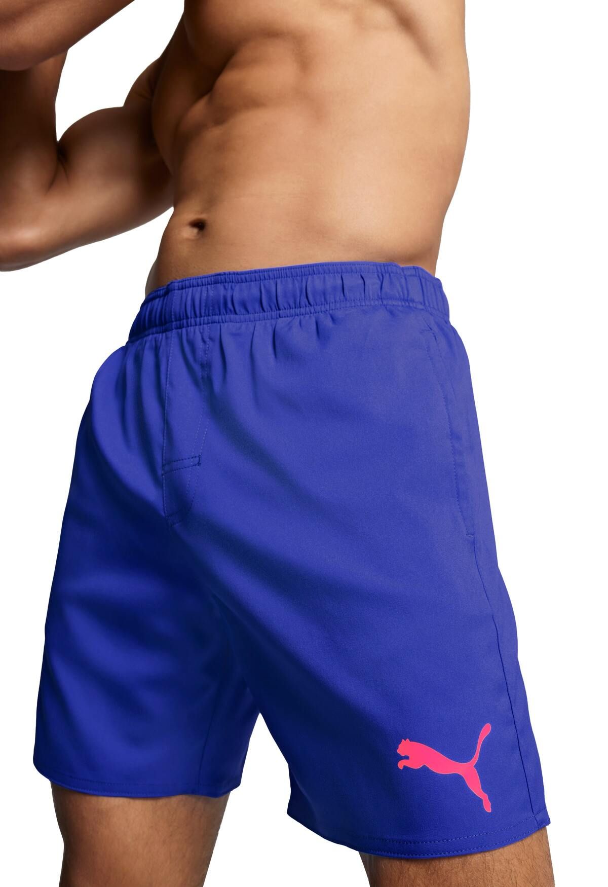 Puma Zwembroek Heren Mid Shorts Benjamin Blue