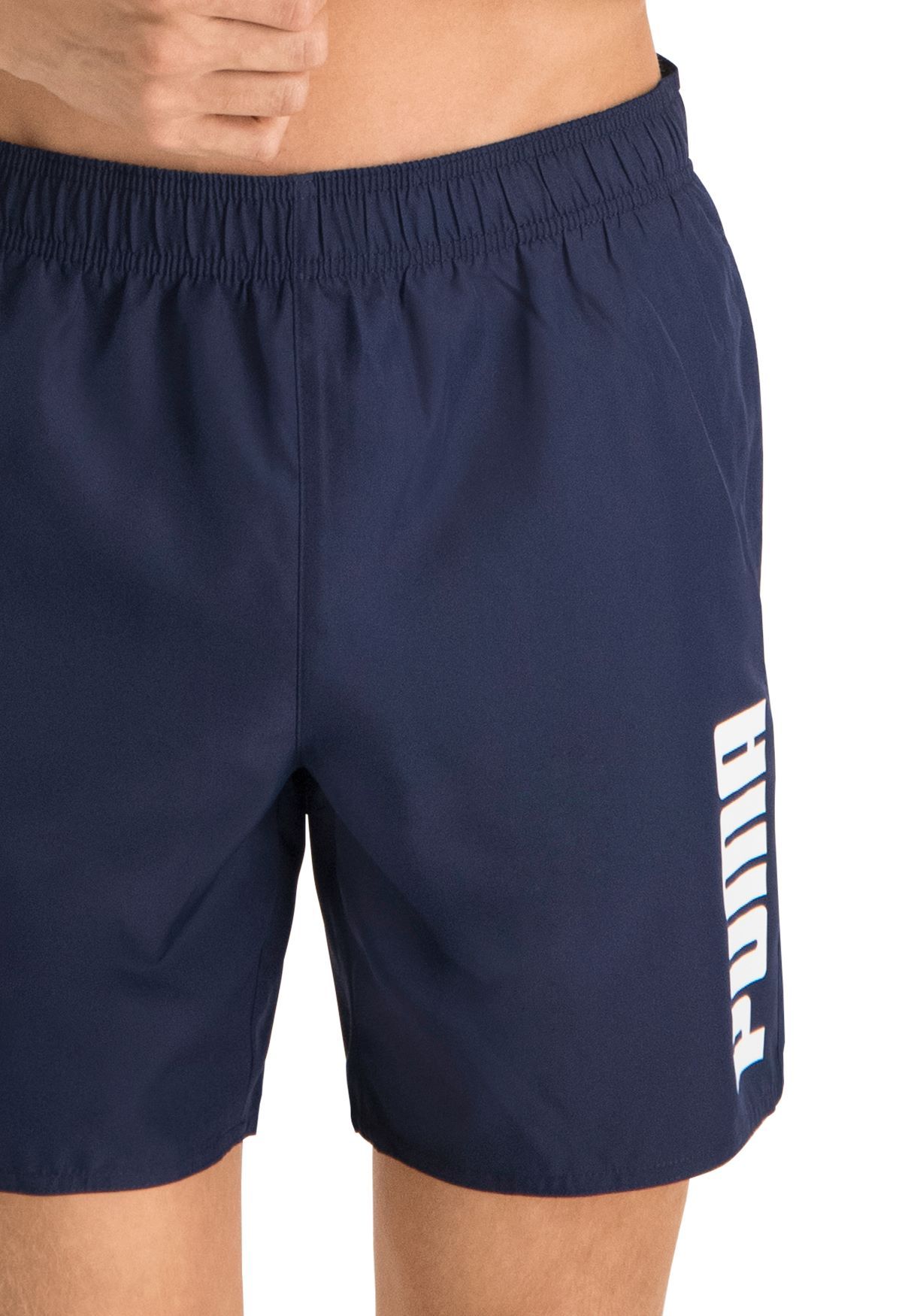 Puma Zwembroek Heren Mid Shorts Navy