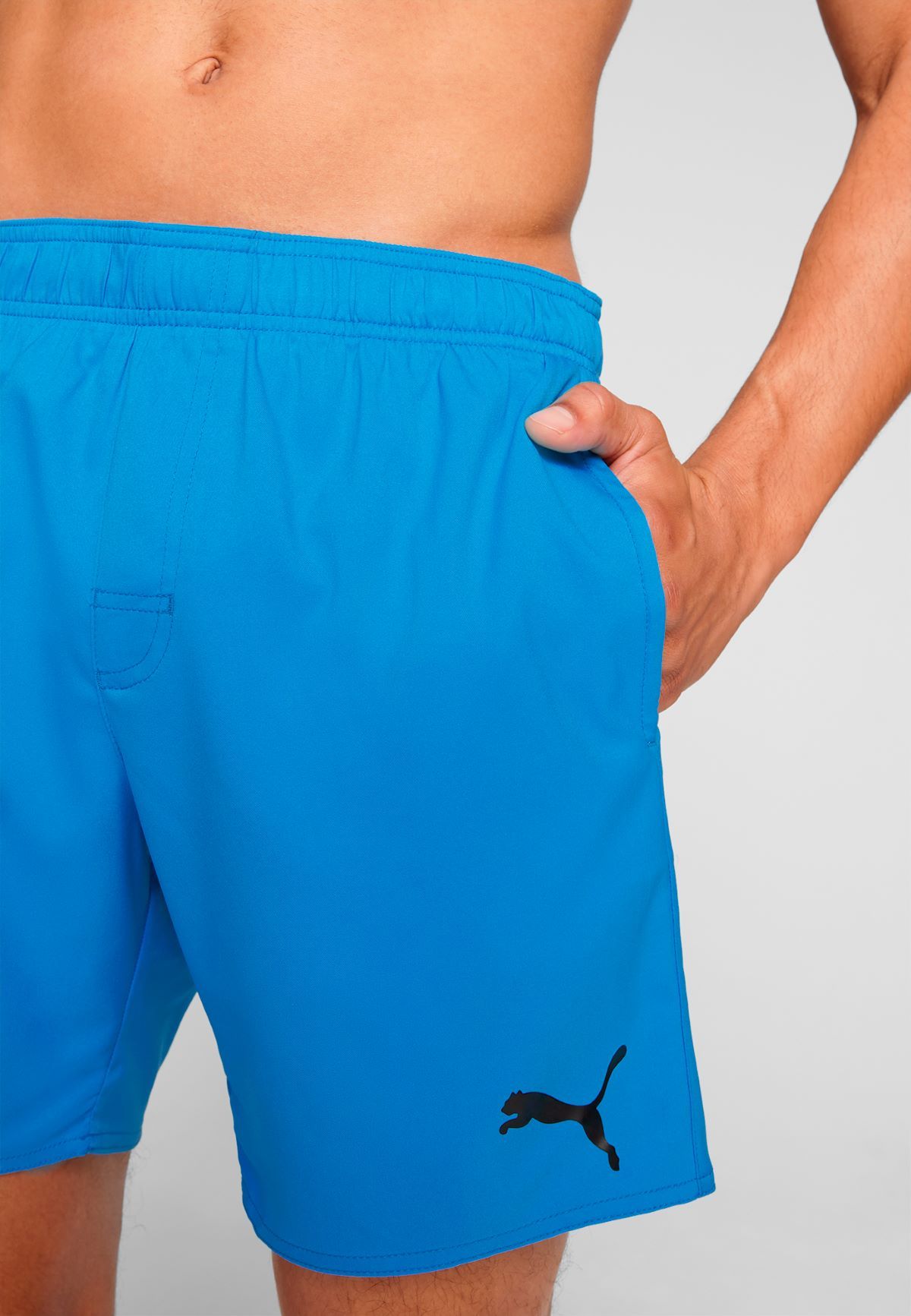 Puma Zwembroek Heren Mid Shorts Speed Blue