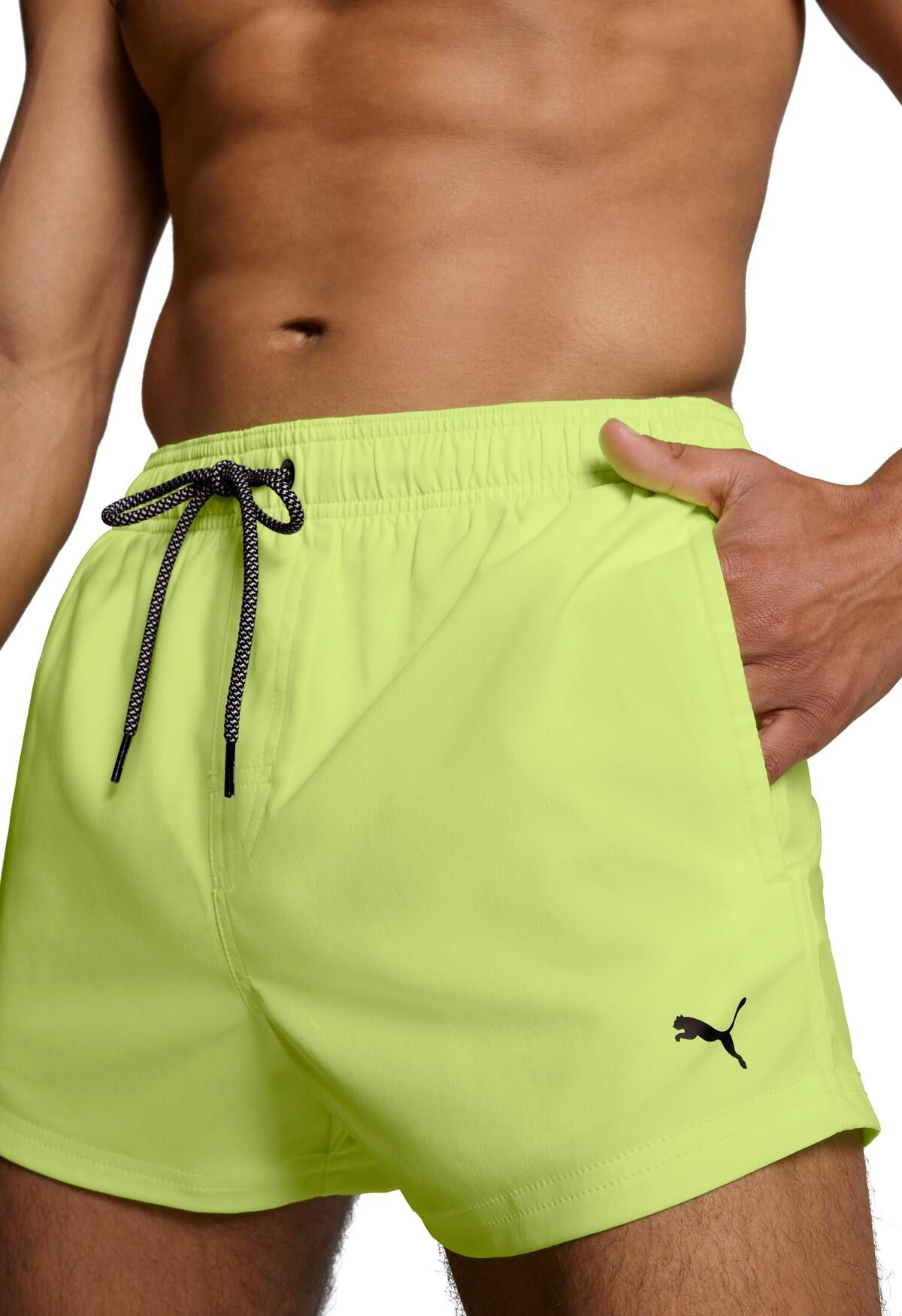 Puma Zwembroek Heren Short Fast Yellow