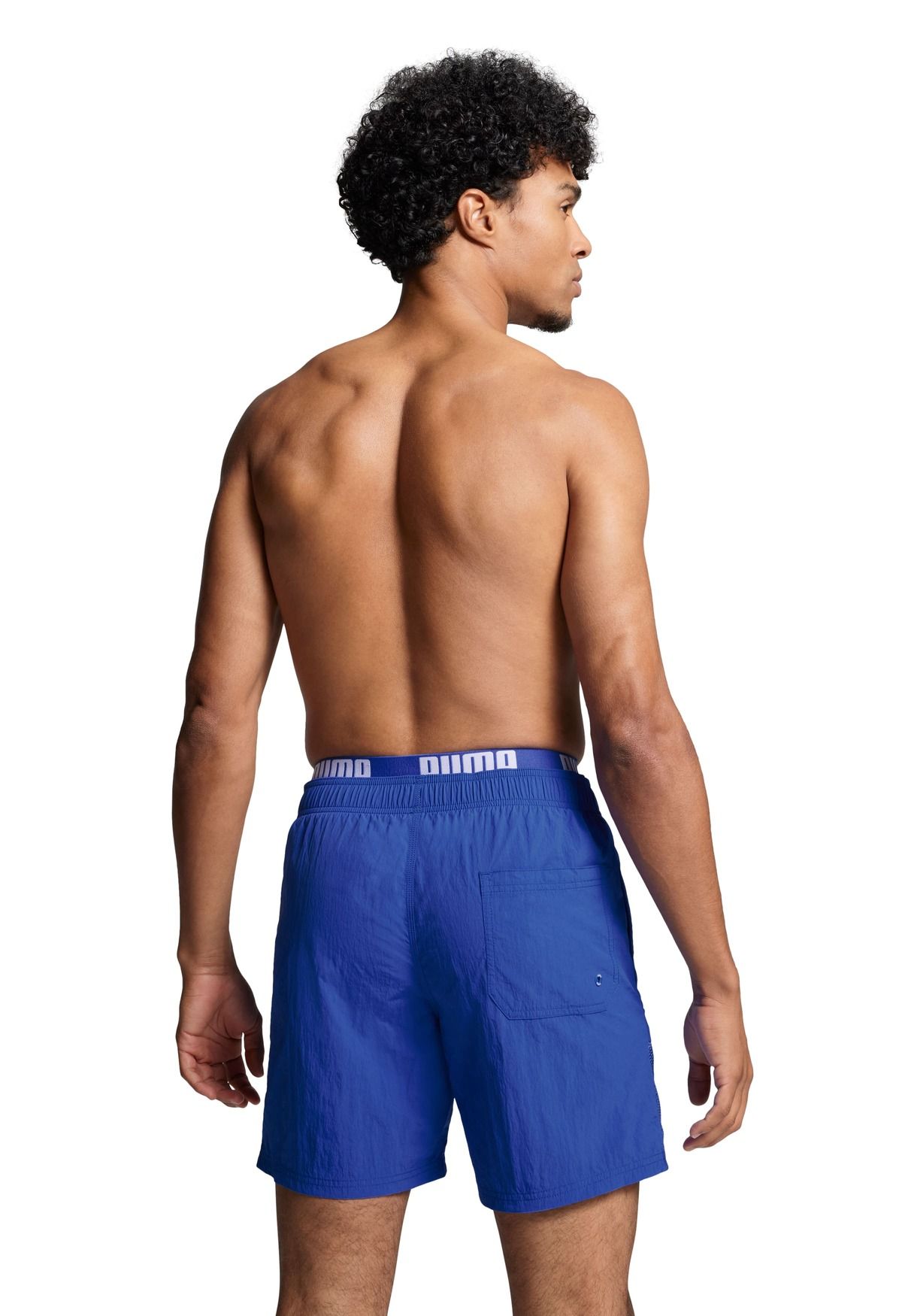 Puma Zwembroek Heren Utility Mid Shorts Benjamin Blue