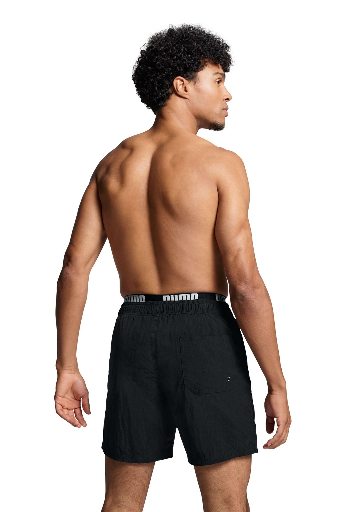 Puma Zwembroek Heren Utility Mid Shorts Zwart