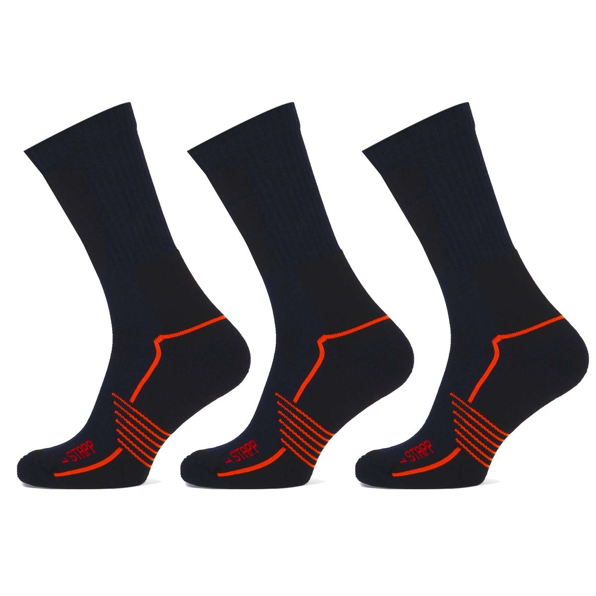 STAPP Wandelsokken Active Outdoor Bamboe 3-pack Marine