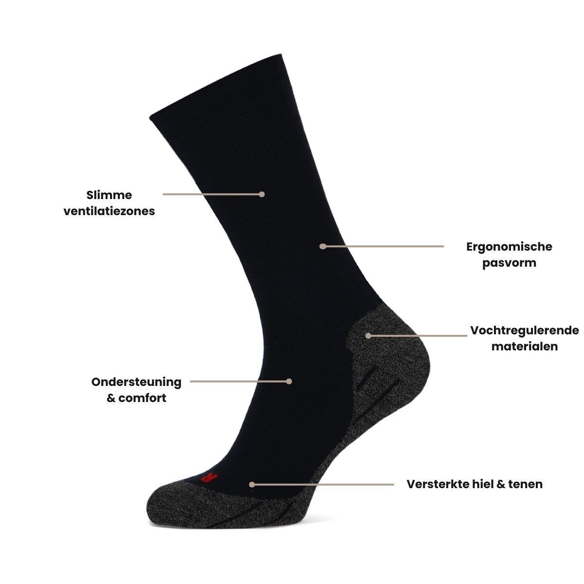 STAPP Wandelsokken Active Walking 3-pack Marine