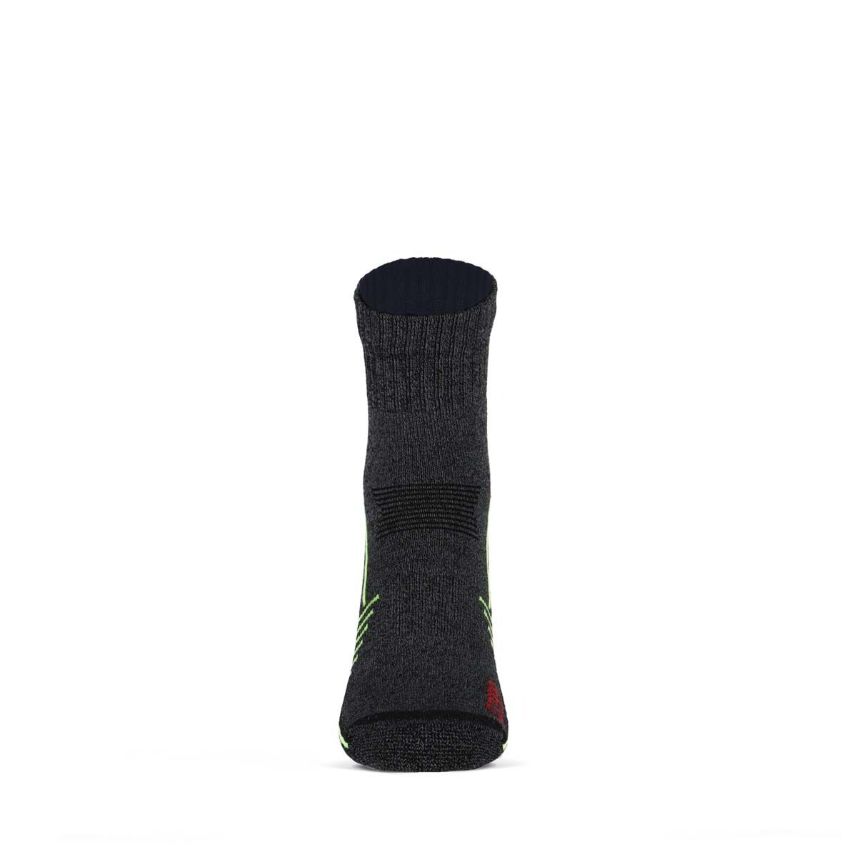 STAPP Wandelsokken Quarter Active Outdoor Bamboe 3-pack Donkergrijs