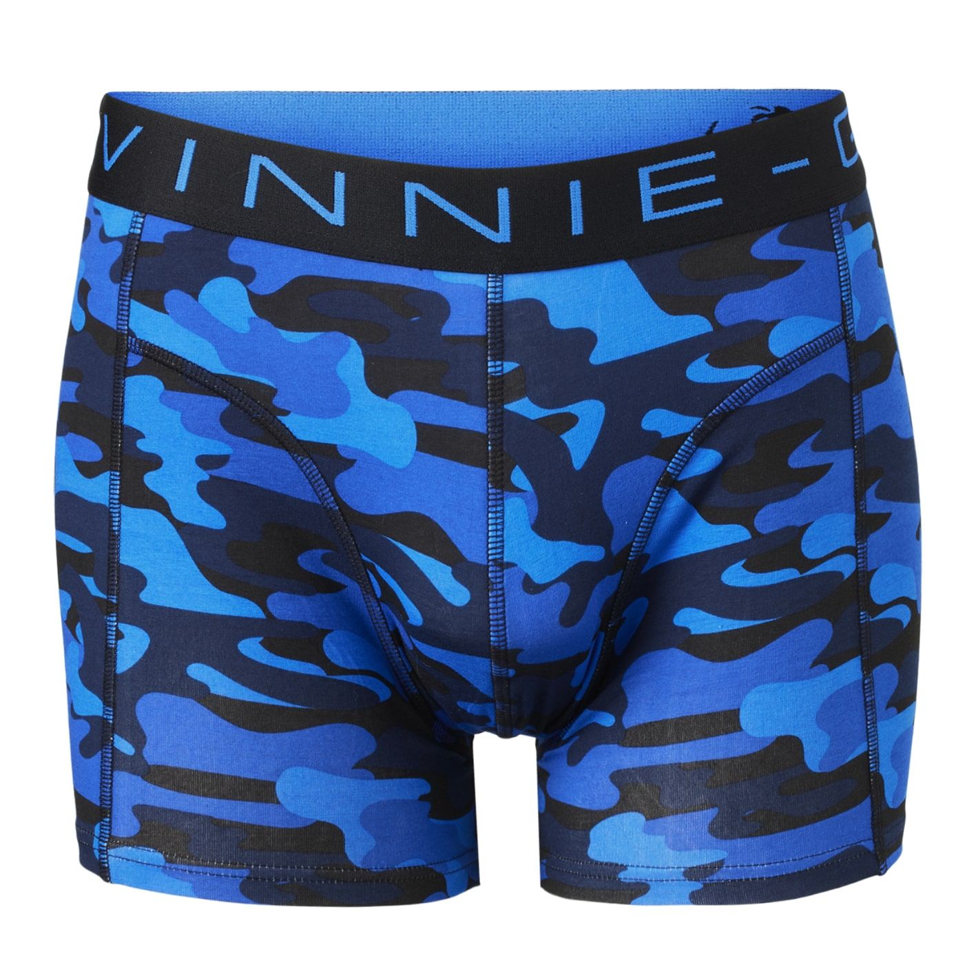 Vinnie-G Boxershorts 2-pack Black/Blue Army