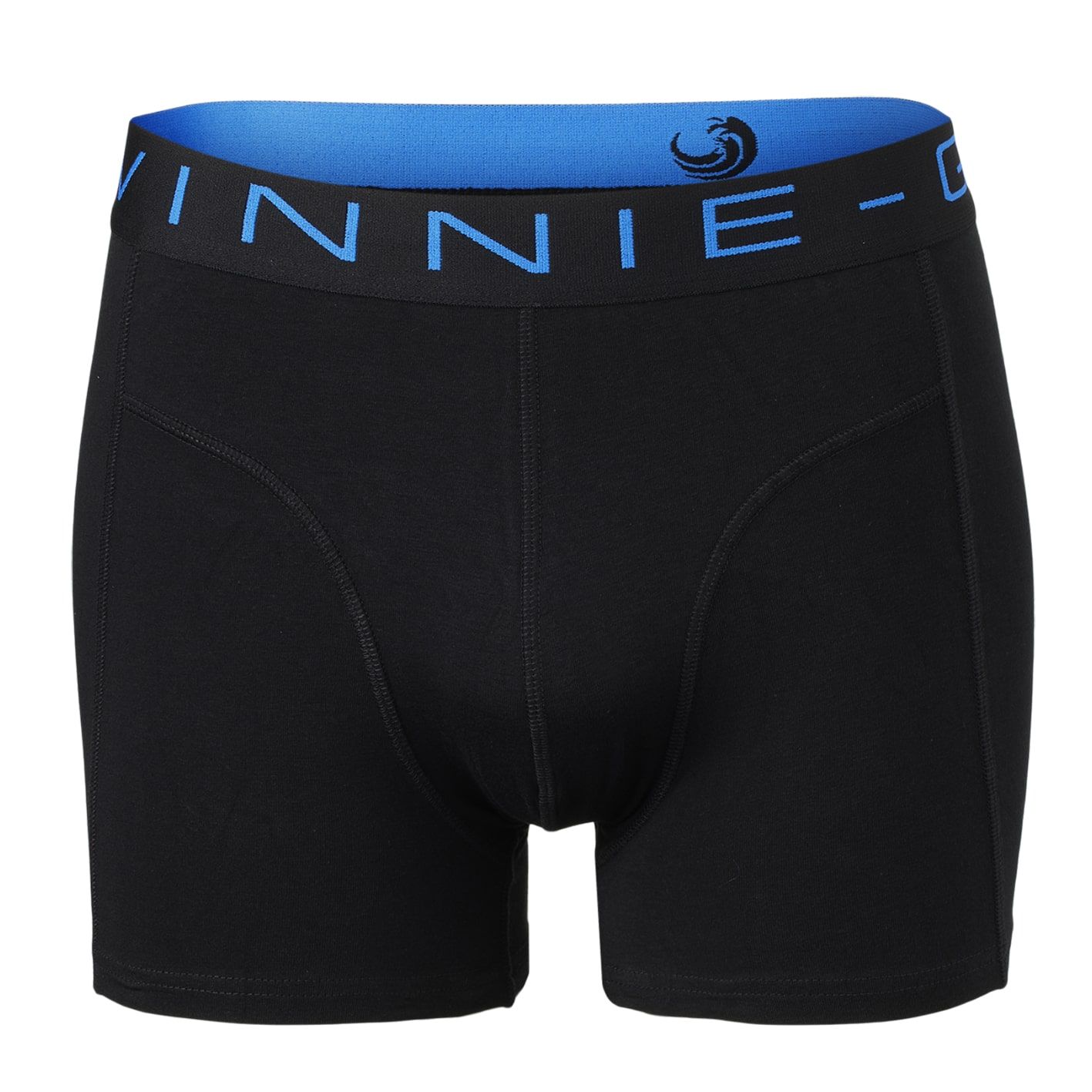 Vinnie-G Boxershorts 2-pack Black/Blue Army