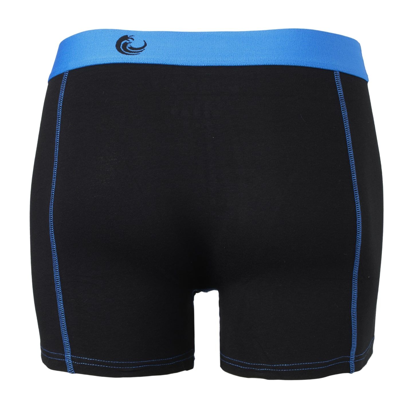 Vinnie-G Boxershorts 2-pack Black/Blue Stitches
