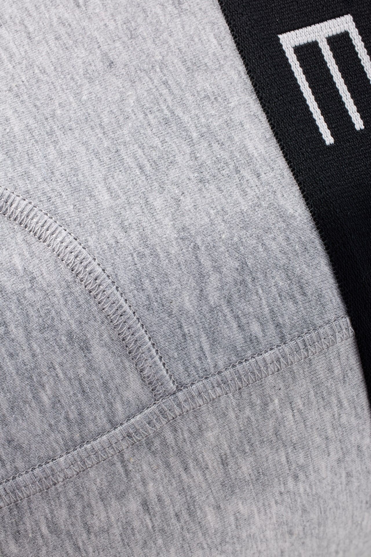Vinnie-G Boxershorts 2-pack Grey Melange Black
