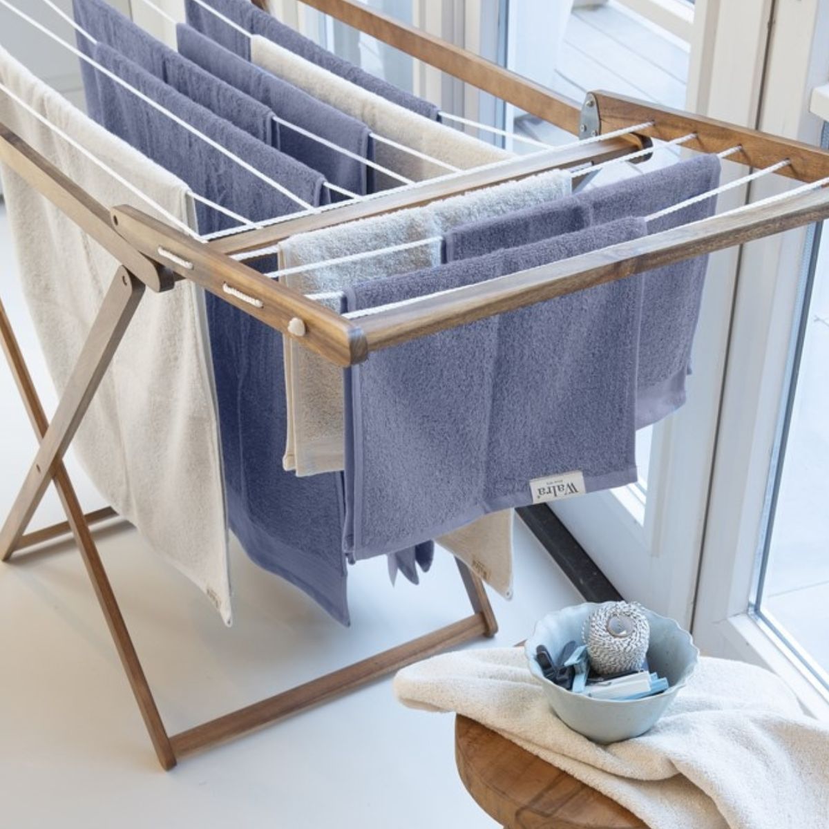 Walra Soft Cotton Washandje 16 x 21 cm 550 gram Indigo - 12 stuks