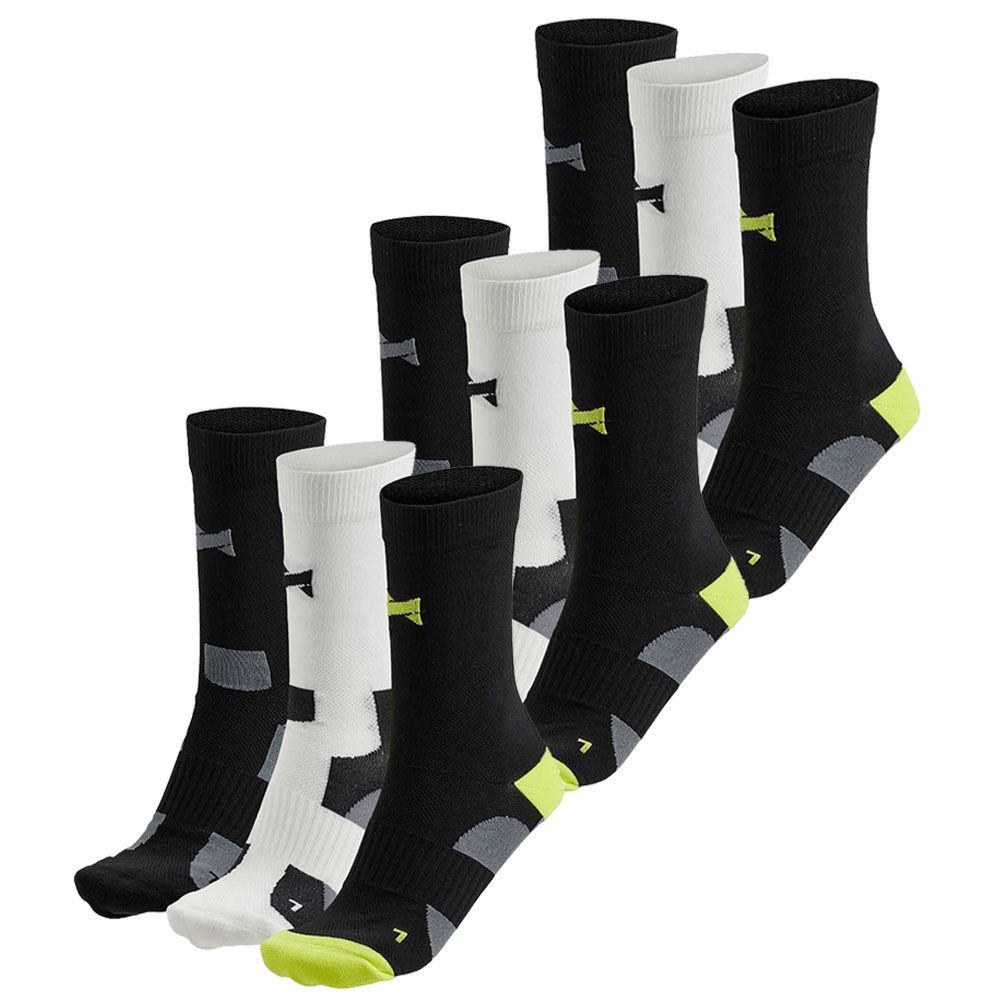 Xtreme Fietssokken Crew 9-pack Multi Black