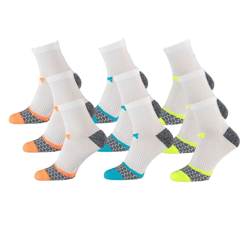 Xtreme Hardloop Sokken 9-pack Multi White