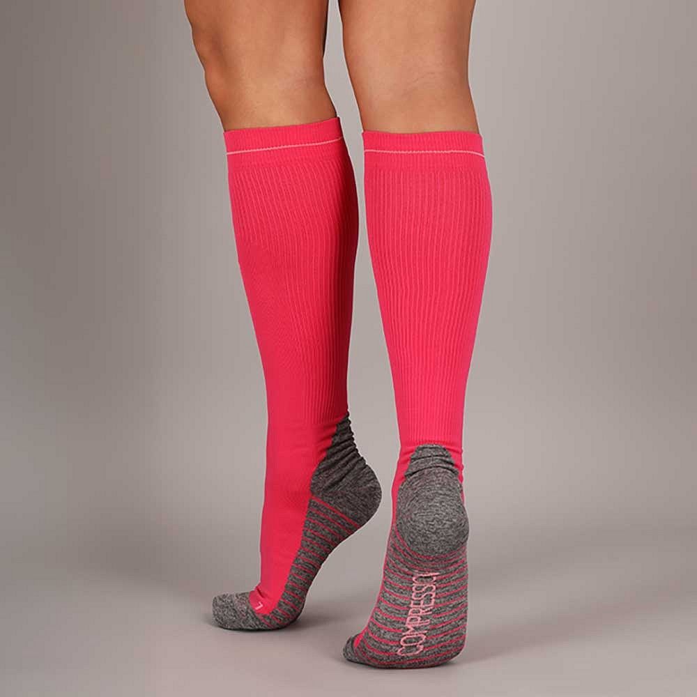 Xtreme Compressie Sokken Hardlopen 2-pack Multi Pink