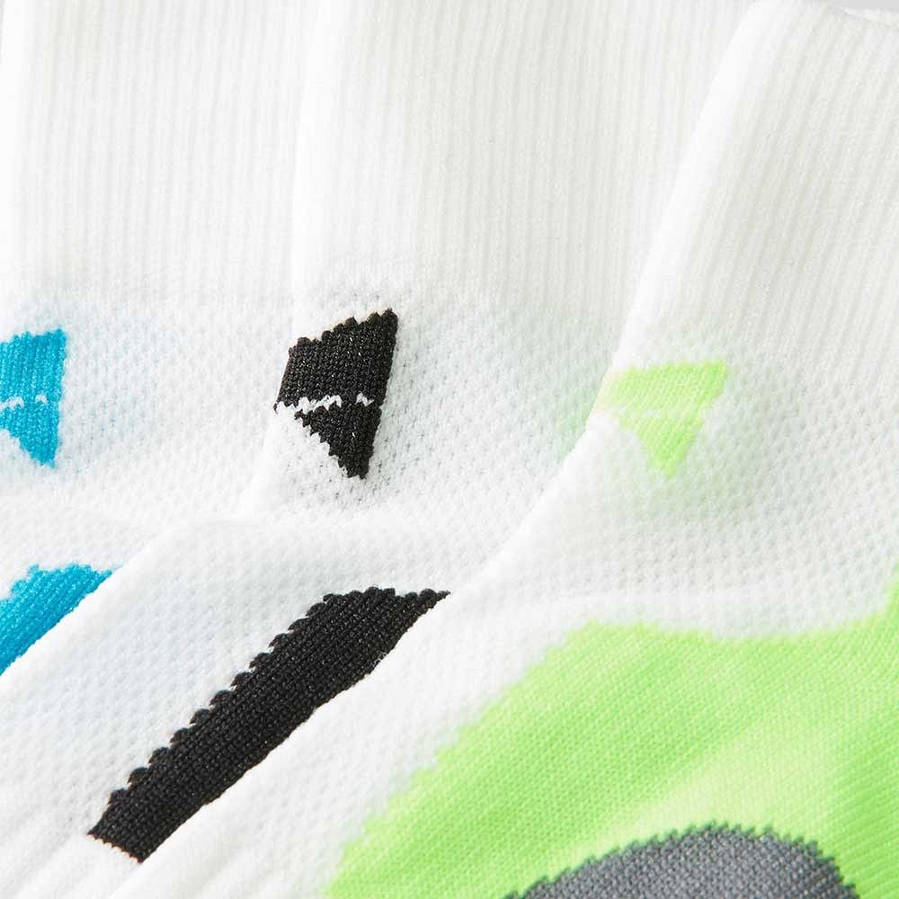 Xtreme Fietssokken Quarter 9-pack Multi White
