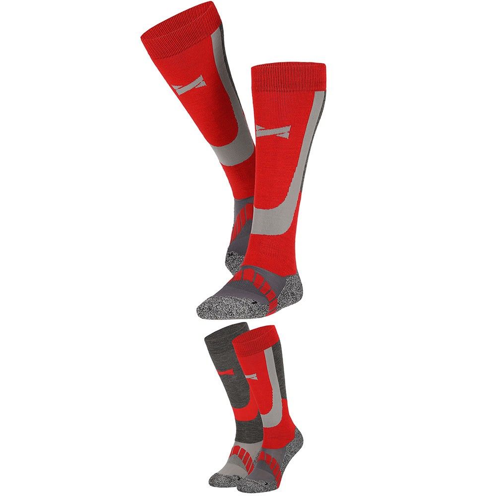 Xtreme Skisokken Unisex 2-pack Multi Red