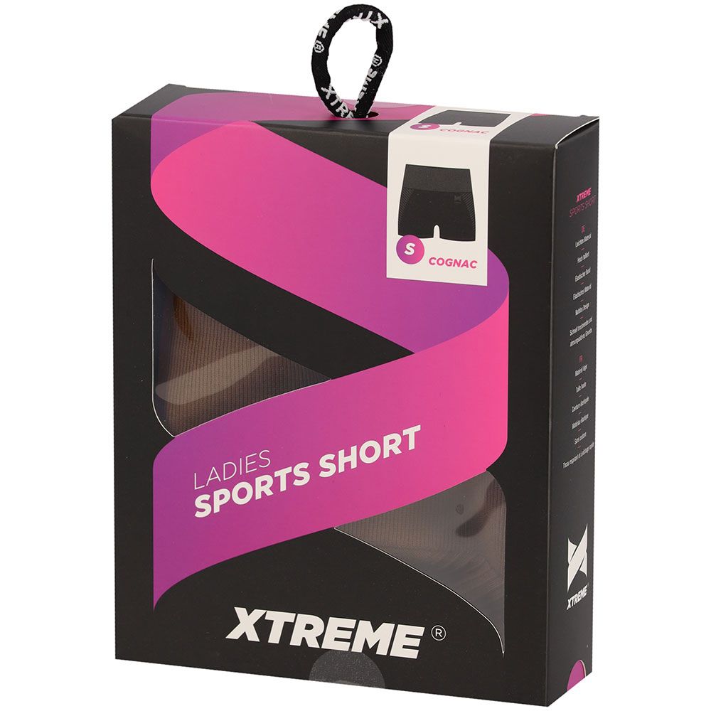 Xtreme Sportswear Sport Shorts Dames Cognac