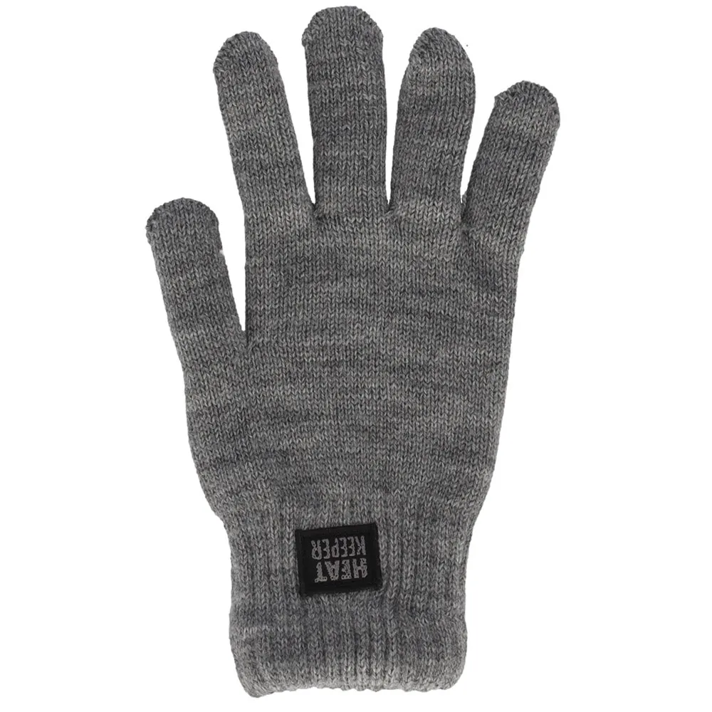 Heatkeeper Thermo Handschoenen Heren Middle Grey