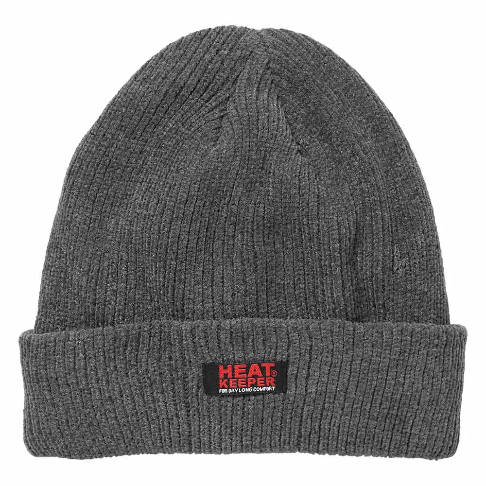Heatkeeper Dames Thermo Muts Chenille Dark Grey