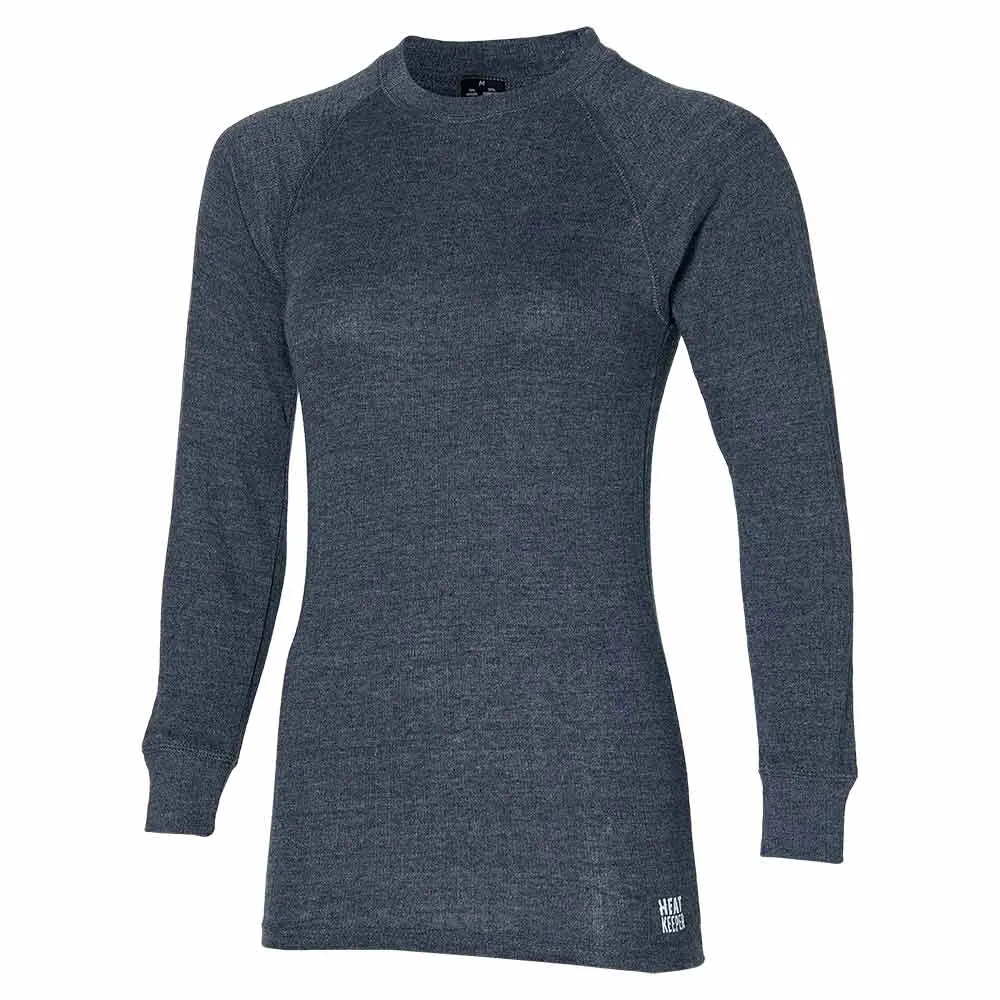 Heatkeeper Thermoset Dames Comfort - Thermoshirt + Thermo Legging - Antraciet Melange