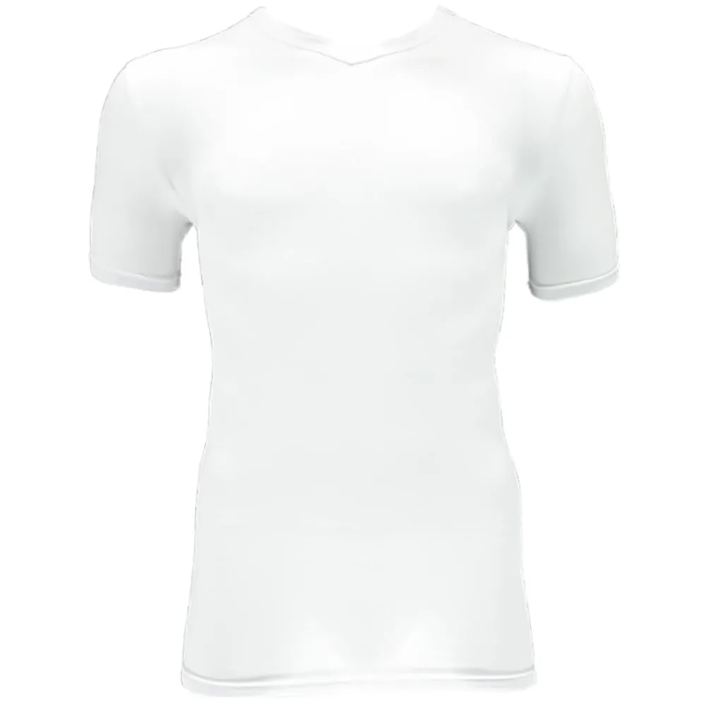 Apollo T-shirt Heren Bamboo Basic V-neck Wit 4-pack