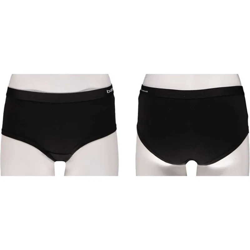 Apollo Hipsters Dames Bamboo Basic Zwart 6-Pack
