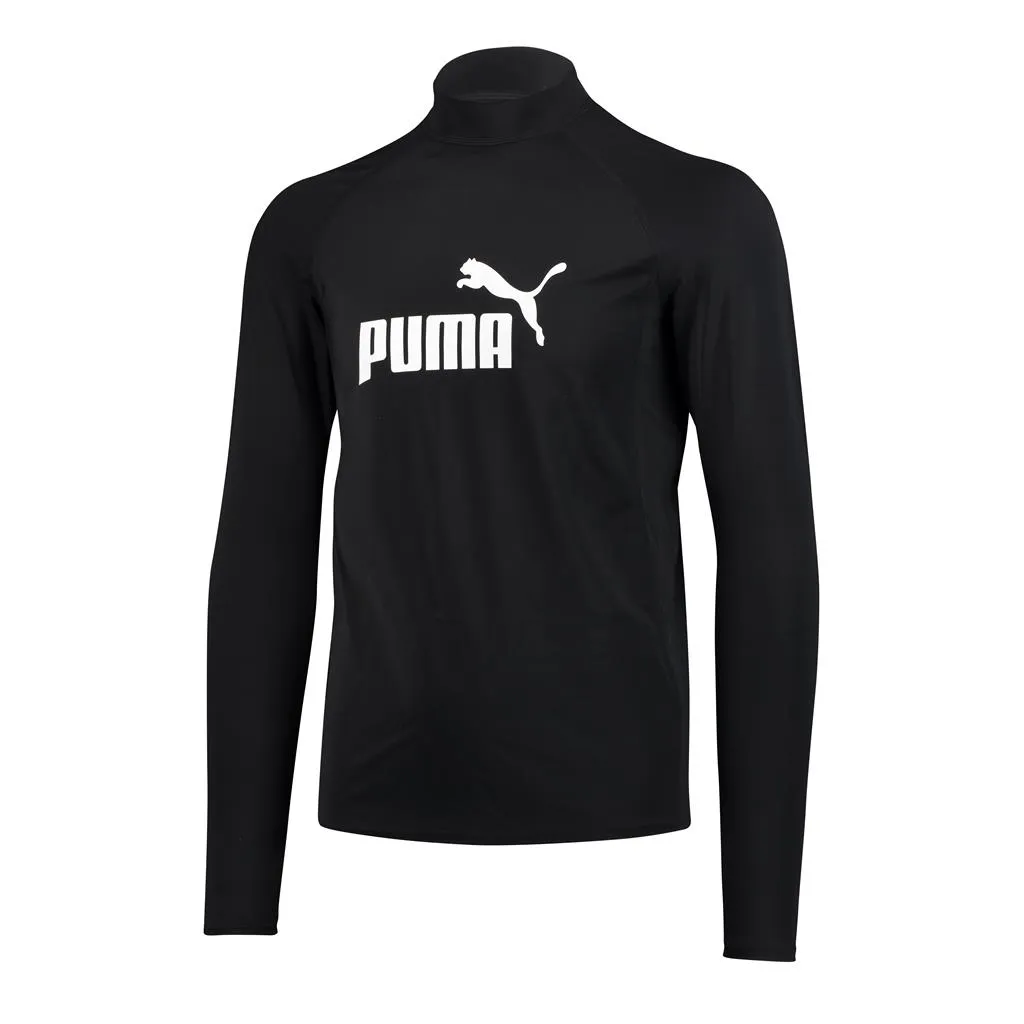 Puma Long Sleeve Rash Guard Heren Zwart
