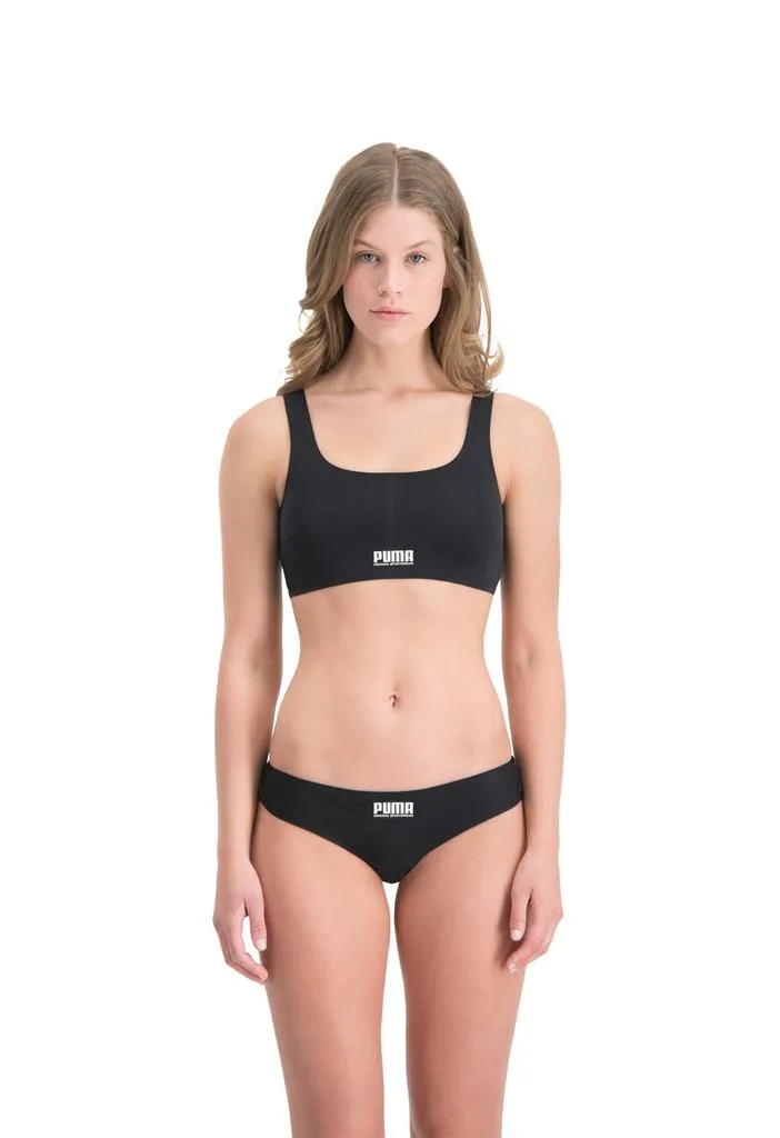 Puma Women Sporty Padded Top 1p Black