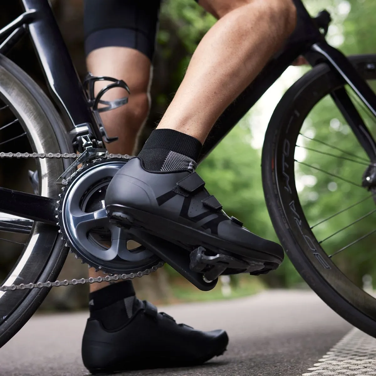 Xtreme Fietssokken Quarter 3-pack Multi Black