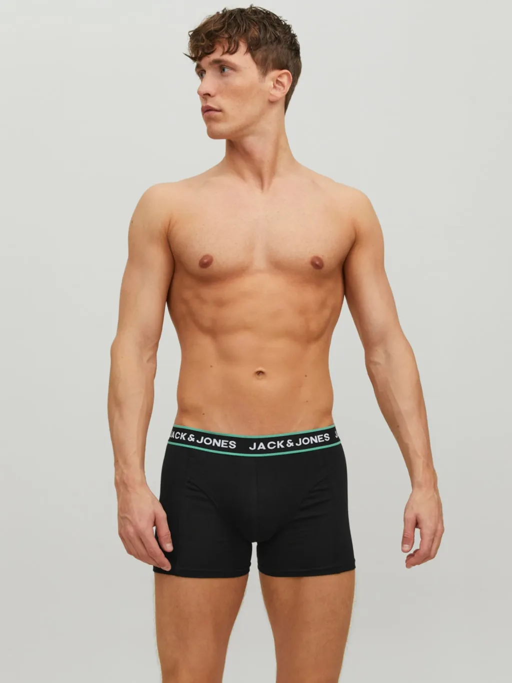 Jack & Jones Boxershorts JACFLOWER Trunks 6-pack Zwart / Navy
