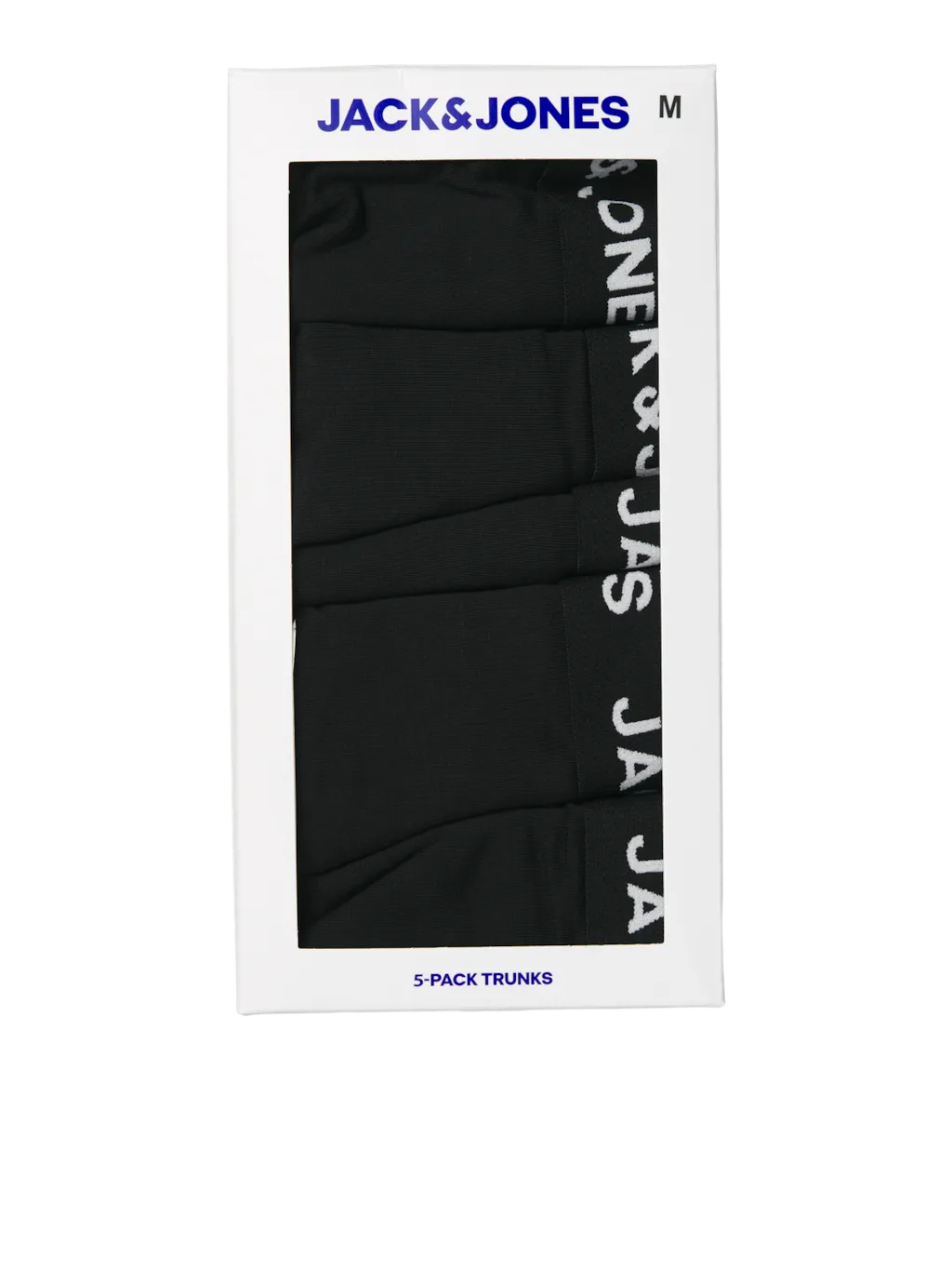 Jack & Jones Boxershorts JACANTHNONY Trunks 5-pack Black